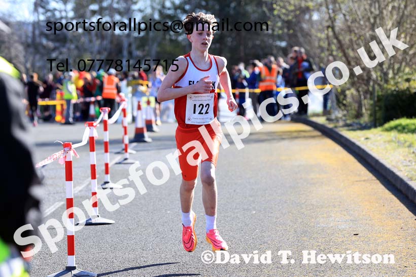 Boys and Girls Under-13s 2024 Elswick Harriers Good Friday Relays, Newburn, Newcastle Upon Tyne  Photo: David T. Hewitson/Sports for All Pics